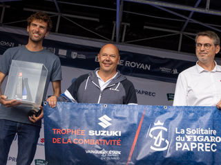 Le Trophée de la Combativité Suzuki décerné à Hugo Dhallenne (YCSL - Primatice - SLB Pharma)