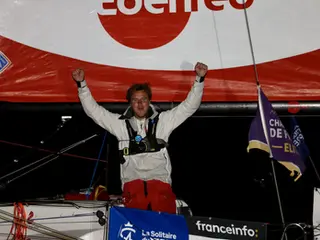 Basile Bourgnon (Edenred), 2e de 3e étape de La Solitaire du Figaro Paprec (avant jury)