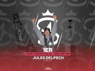 Jules Delpech remporte l'étape 3 et le Trophée Suzuki de la Combativité 