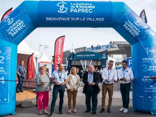 Inauguration du village de Roscoff en Baie de Morlaix