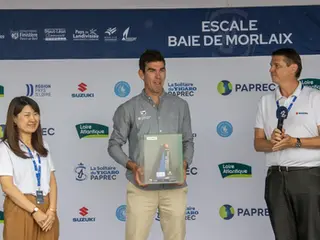 Gaston Morvan vainqueur du Trophée Suzuki de la Combativité 