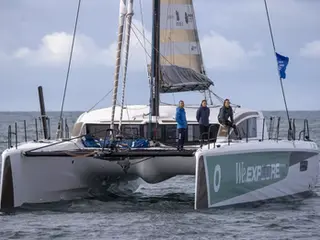 Camille Bertel à bord du bateau de la DC : une étape riche en enseignements 