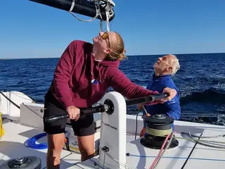 Retour d’expérience positif pour Théa Khelif à bord du bateau DC