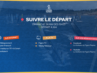🔴 Comment suivre le départ ?