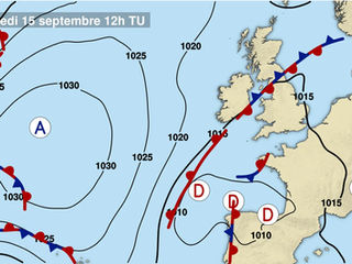 Bulletin Météo du vendredi 15 septembre 