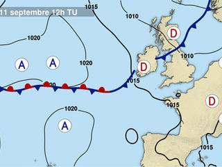 Bulletin Météo du lundi 11 septembre