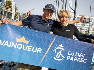 Thomas DINAS & Eliott COVILLE (Auray Quiberon by Orlabay) vainqueurs du Défi Paprec 2026 ! (Avant Jury)