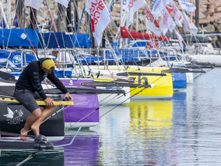 J-1 avant le départ de la deuxième étape de la 56e édition de La Solitaire du Figaro Paprec