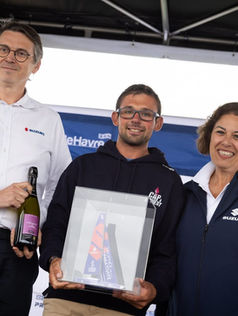 Hugo Cardon, vainqueur du Trophée de la Combativité Suzuki sur l'étape 3🏆