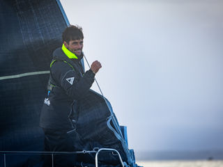 Yvon Larnicol (Auray - Quiberon by Orlabay), 7e de la 1ère étape et vainqueur du Trophée Beneteau des bizuths (avant Jury)