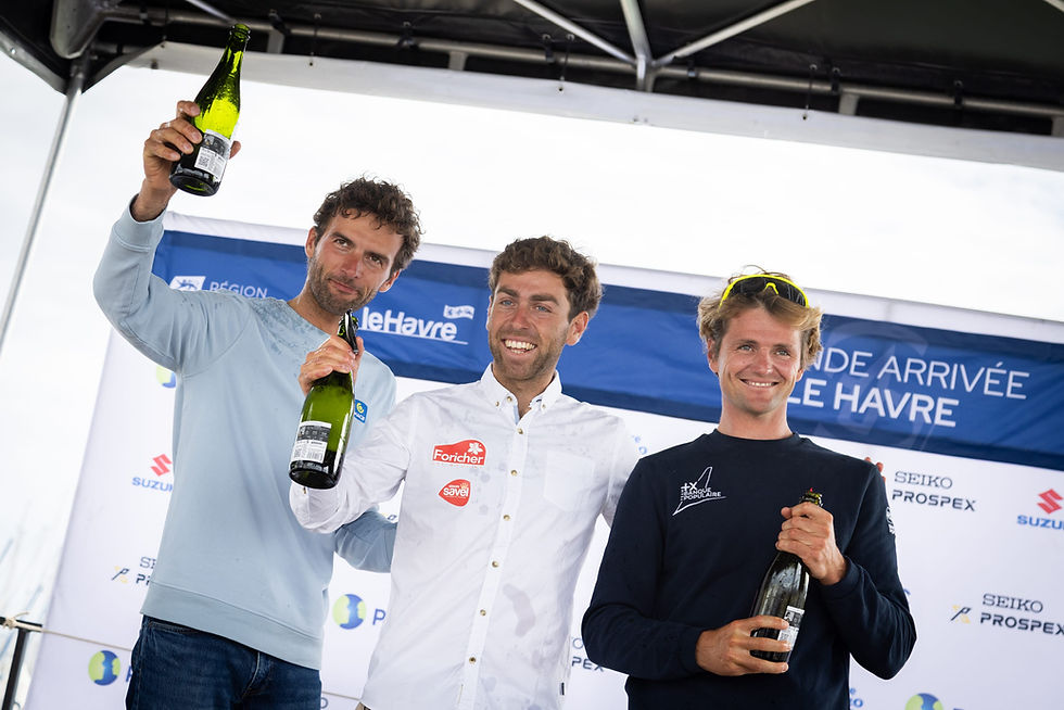 📸 Remise des prix de l'étape 3 au Havre !