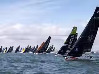 Magnifique départ de la dernière étape de La Solitaire du Figaro Paprec 2026