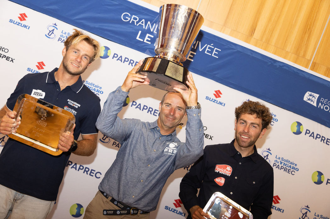 📸 Remise des prix de La Solitaire du Figaro Paprec 2026 !