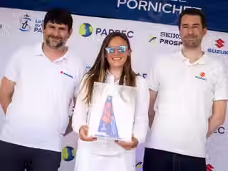 Ellie Driver, winner of the Suzuki Combativity Trophy 🏆